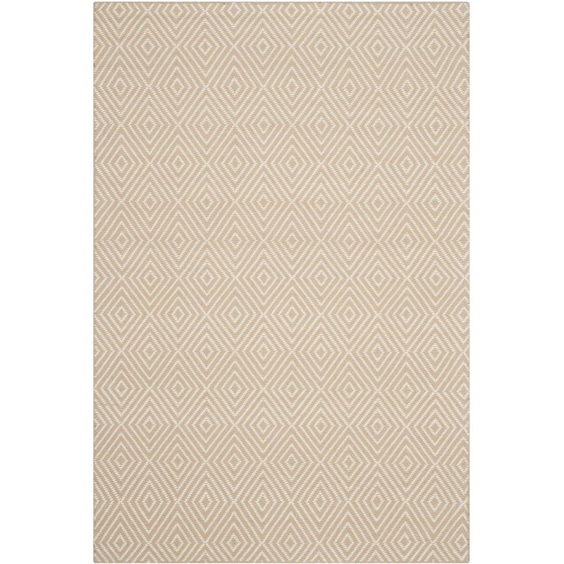Wilton WIL715 Hand Hooked Area Rug - Beige/Ivory - 4'x6' - Safavieh.