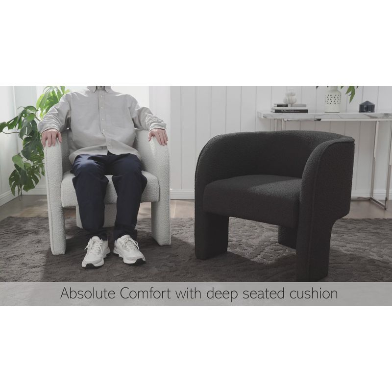 New Pacific Direct Matteo Fabric Accent Arm Chair