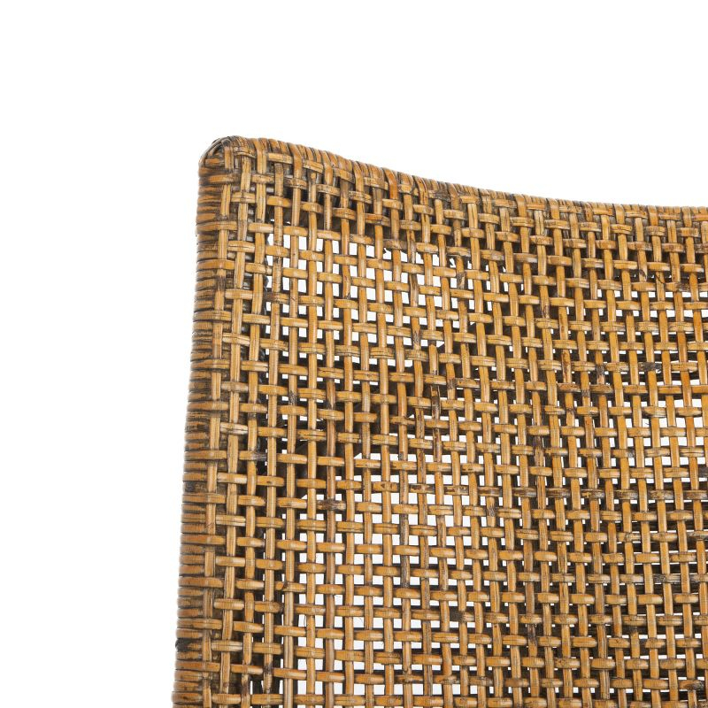 Gianni Arm Chair - SEA4011 - Brown/Black - Safavieh