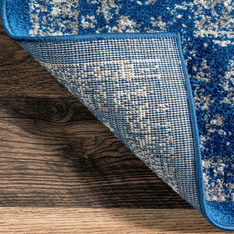 Nuloom Verona Vintage Persian Indoor Area Rug, Runner 2' 6" x 6', Dark Blue