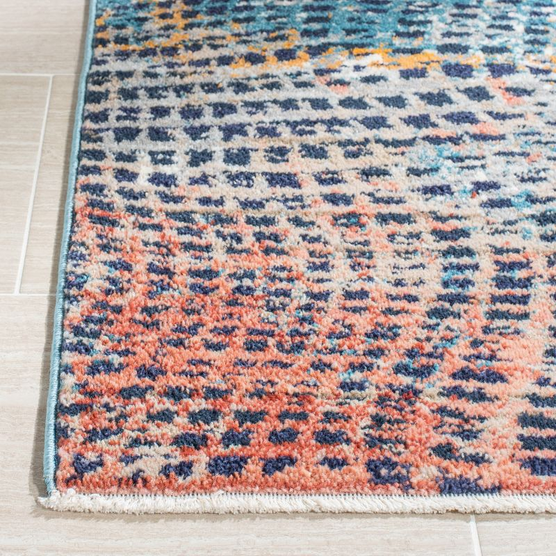 Madison MAD495 Power Loomed Area Rug - Beige/Blue - 5'3"x7'6" - Safavieh.