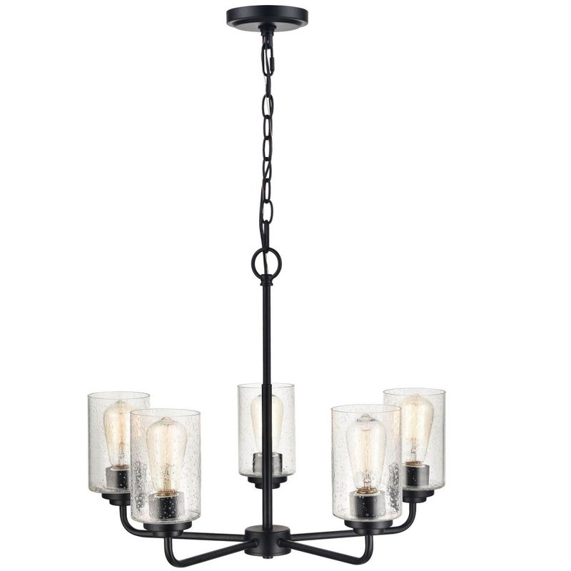 Millennium Lighting Moven 5 - Light Chandelier in  Matte Black
