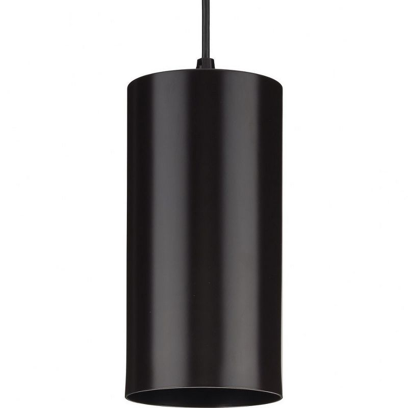 Progress Lighting, Cylinder, 1-Light, Outdoor Hanging Pendant, Antique Bronze, No Shade