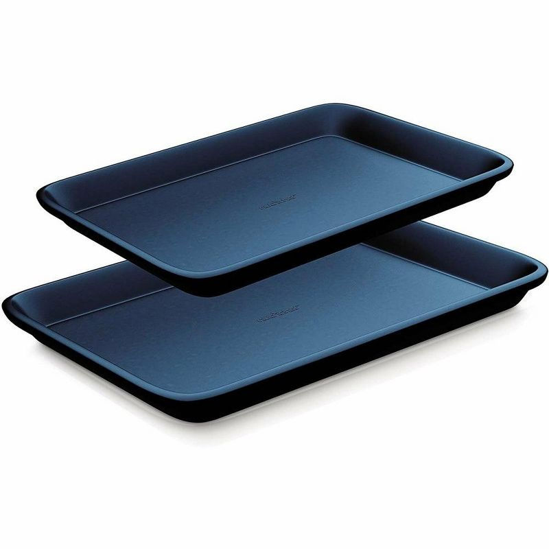 NutriChef 2 Piece Non-Stick Cookie Sheet Baking Pans