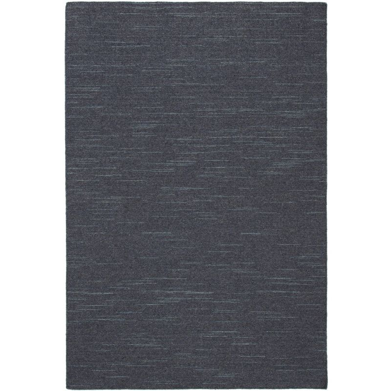 Kilim KLM125 Hand Woven Area Rug - Dark Grey - 8'x10' - Safavieh
