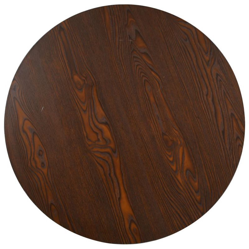 vidaXL Bistro Table Dark Brown 31.5 in. MDF