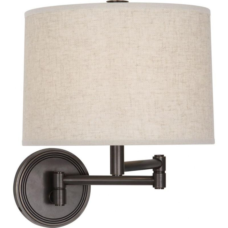 Robert Abbey Lighting Sofia - Light Swing Arm Lamp in  Deep Patina Bronze