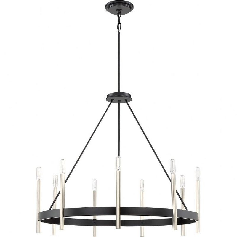 Quoizel Lighting Anthem 9 - Light Chandelier in  Mystic Black