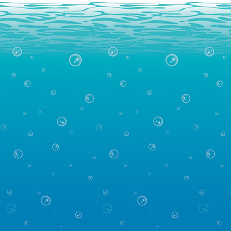 Beistle Undersea Backdrop - 4' x 30' - Pack of 6