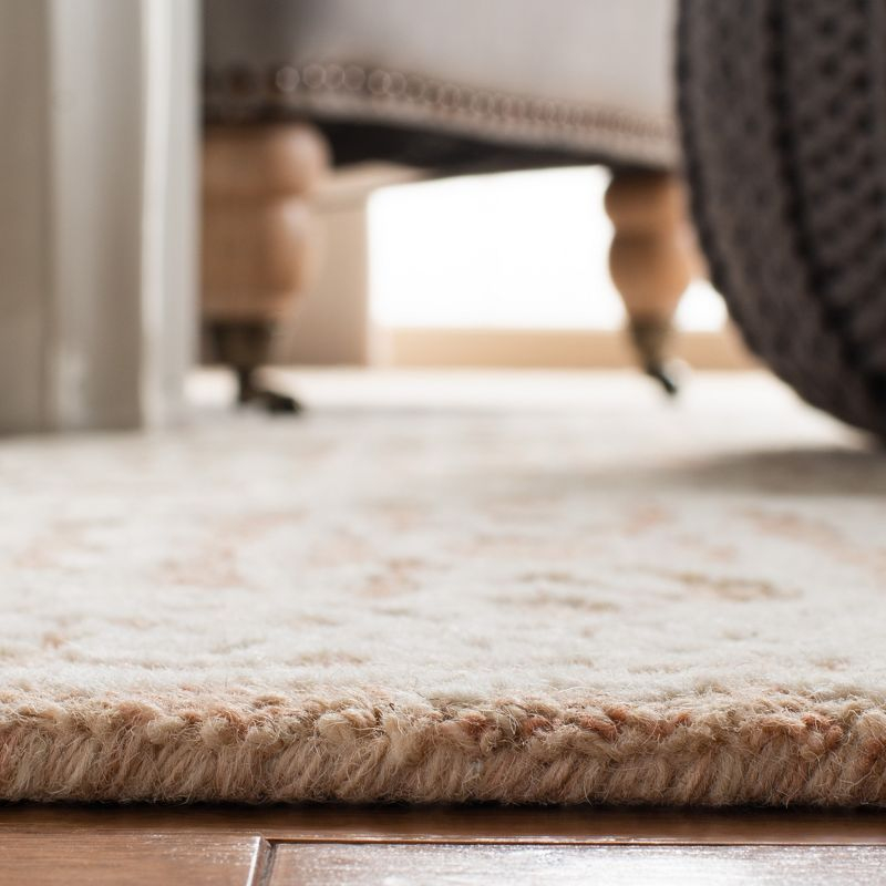 Capri CPR613 Hand Tufted Area Rug - Rust/Ivory - 4'x6' - Safavieh.