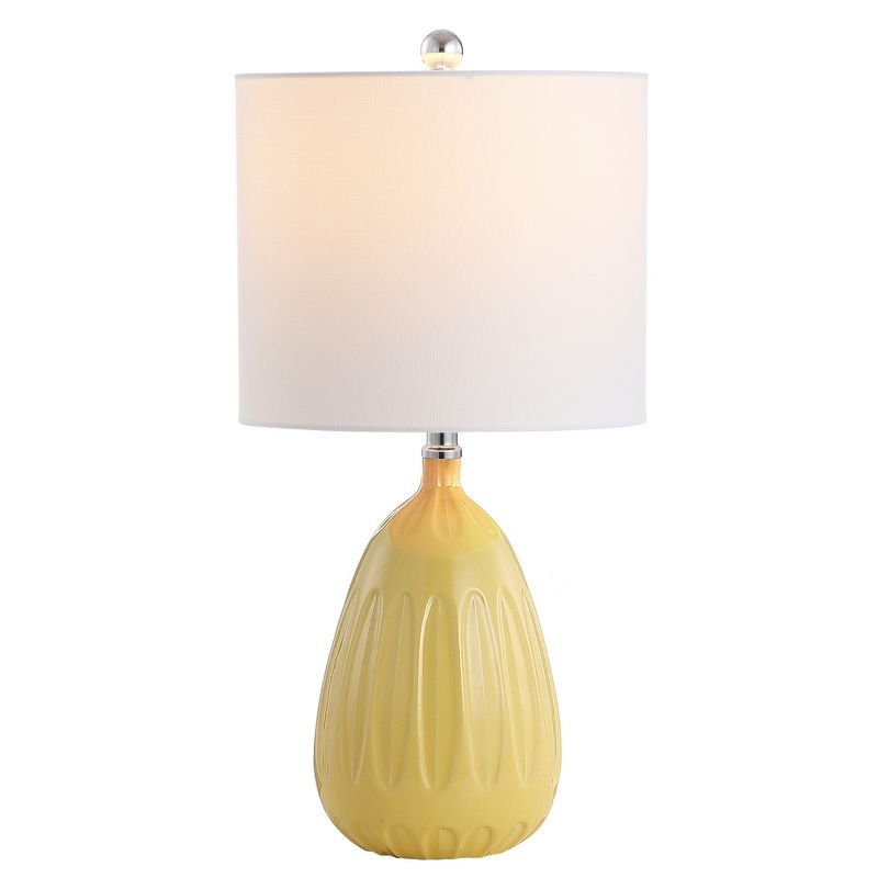 Linnett Table Lamp - 20 Inch Height - TBL4165 - Yellow - Safavieh