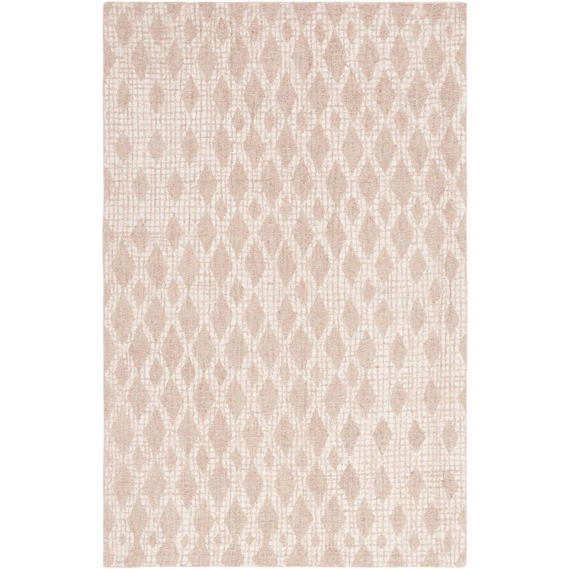 Abstract ABT206 Hand Tufted Area Rug - Beige/Ivory - 6'x9' - Safavieh.