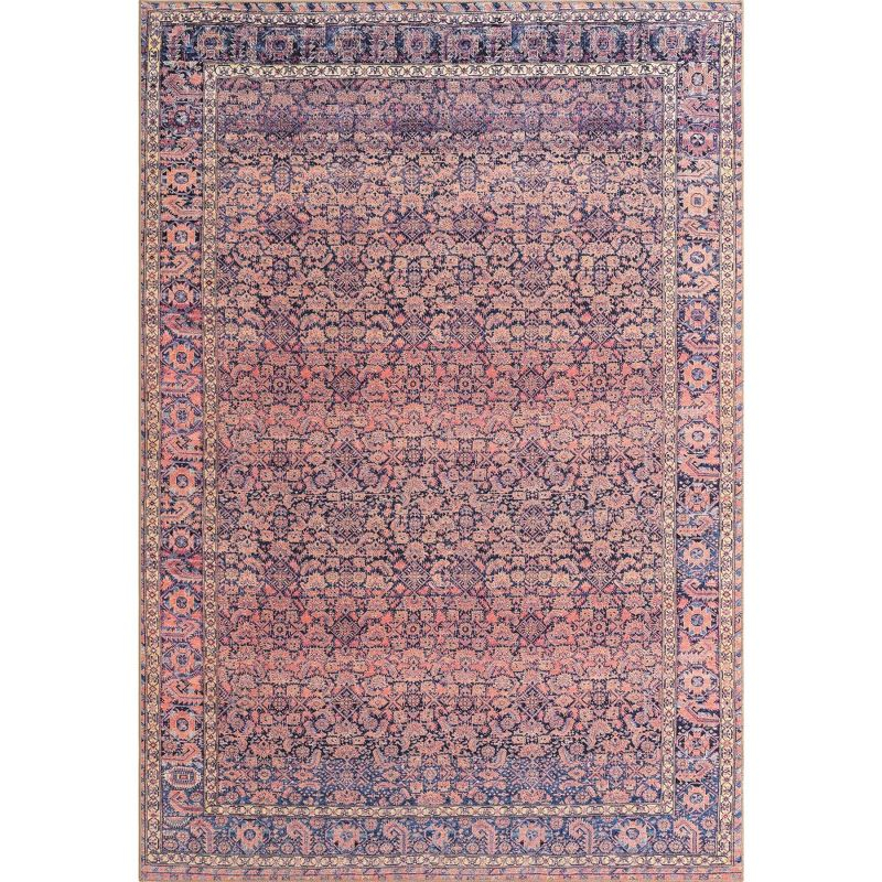 Unique Loom 8' 4 x 12' 0 Levi Timeless Navy Blue Rectangle Area Rug