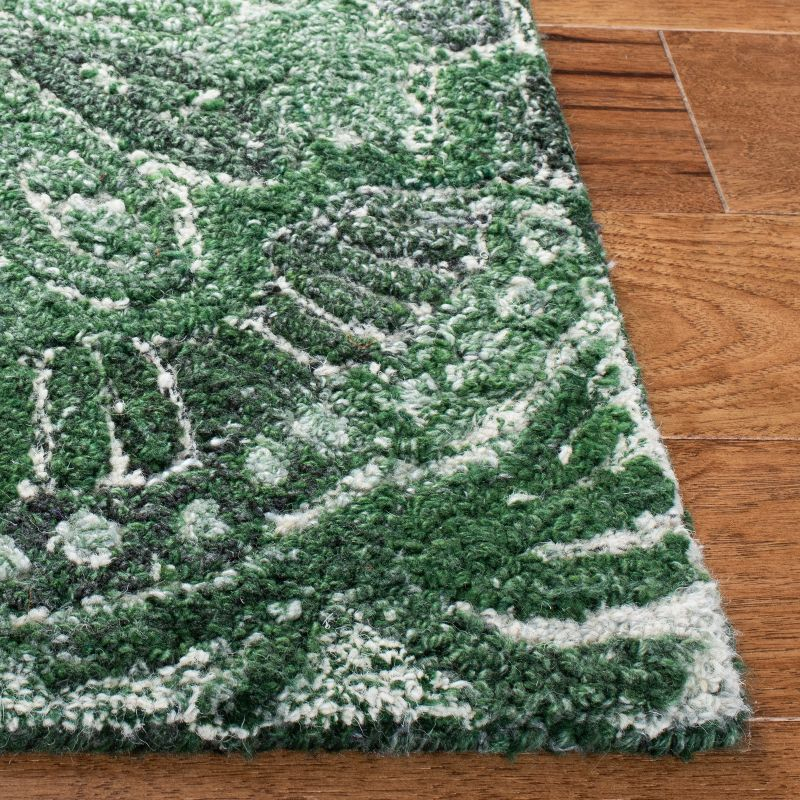 Marquee MRQ110 Hand Tufted Area Rug - Green/Ivory - 8'x10' - Safavieh.
