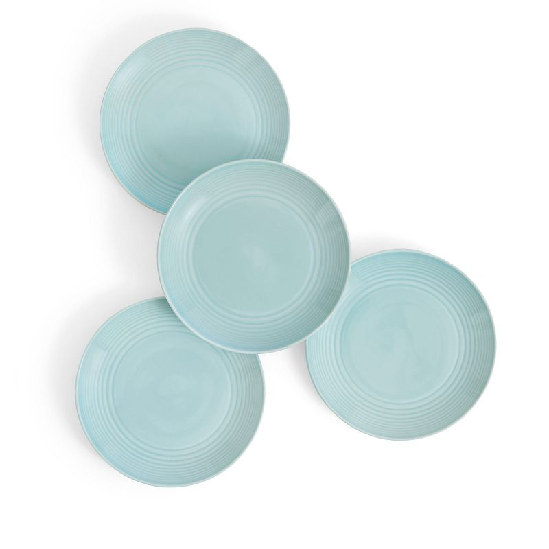 Gordon Ramsay Maze Plate 22cm 8.7in Blue, Set of 4