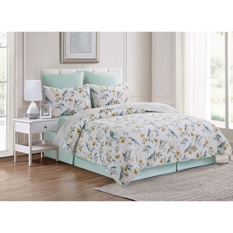 C&F Home Calix Bluebird F/Q Quilt Set