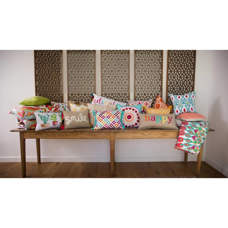 Thatch Home Joybirds Cardinal Pillow - by Levtex Home