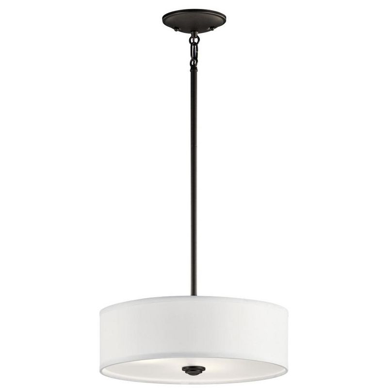 Kichler Lighting Shailene 3 - Light Semi-Flush Mount in  Olde Bronze