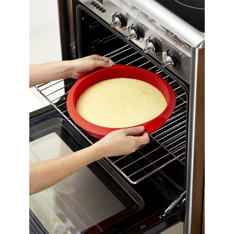 Lekue Silicone 9.5 Inch Round Cake Pan