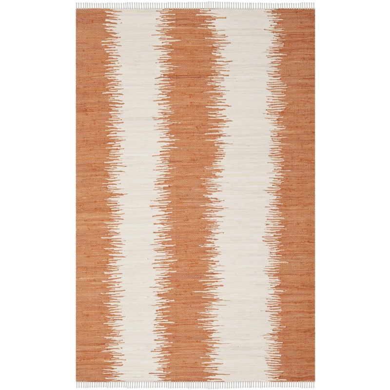 Montauk MTK751 Hand Woven Indoor Accent Rug - Orange - 4'x6' - Safavieh
