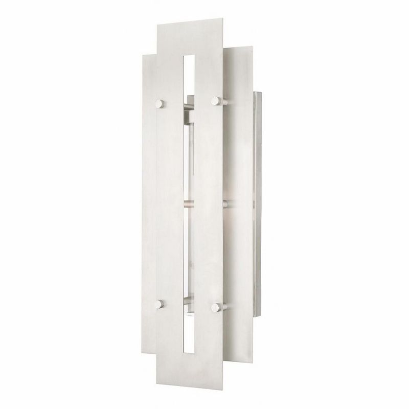 Livex Lighting Utrecht 1 - Light Wall Light in  Brushed Nickel