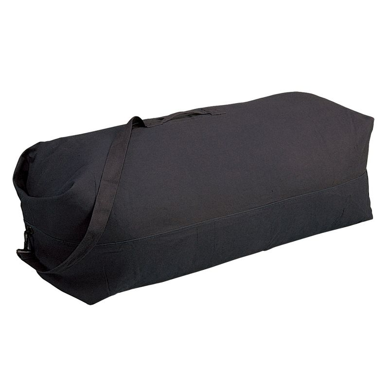 Stansport 42" Cotton Canvas Duffel Bag With Shoulder Strap