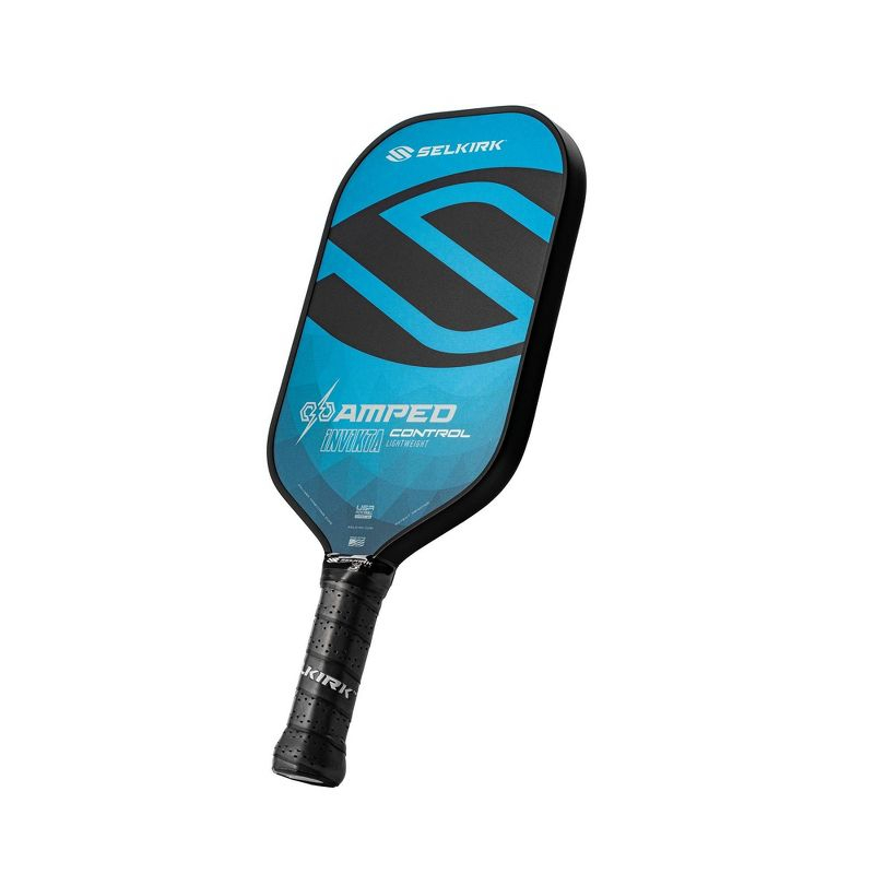 Selkirk Sport Amped Control Invikta Lightweight Pickleball Paddle - Blue