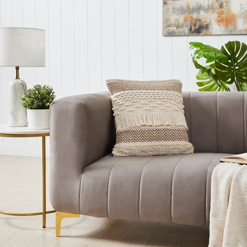 Modern Threads Decorative Pillow Cover 18 x 18 Aidan