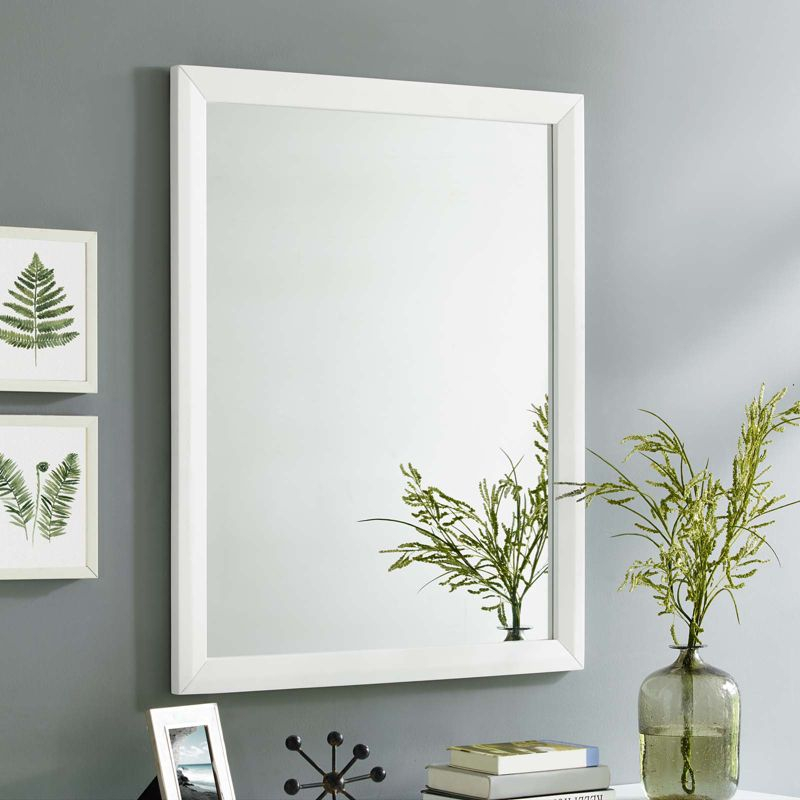 Modway Tracy Mirror White