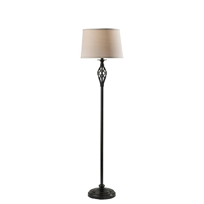 Raymond Floor Lamp Black - Adesso