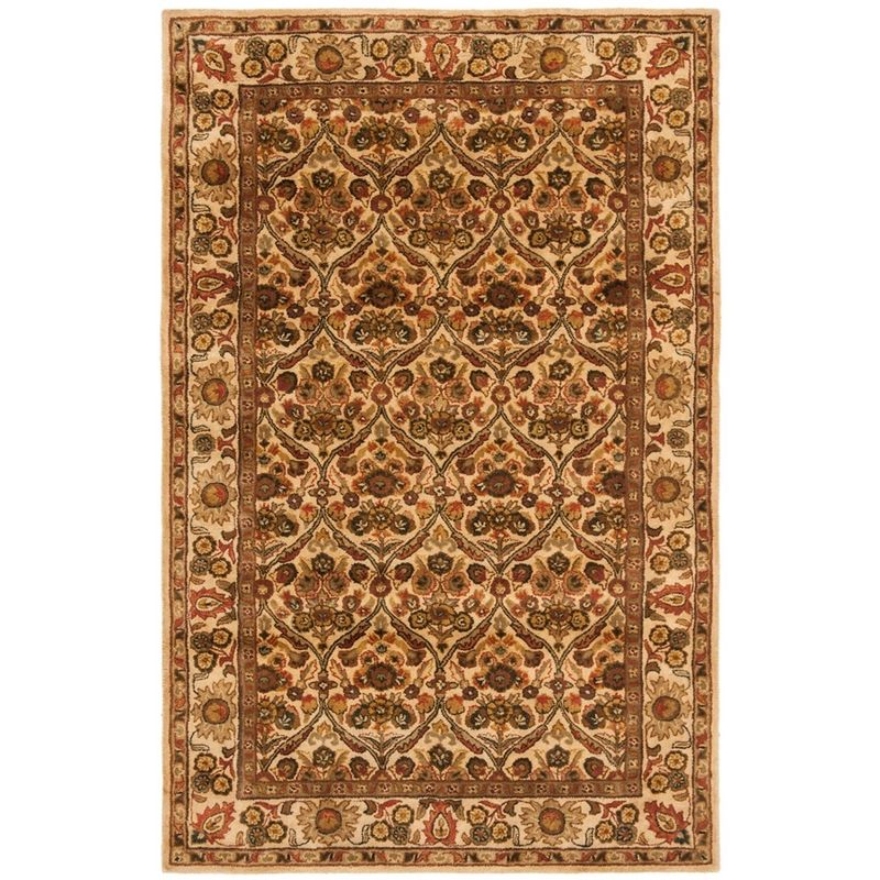 Antiquity AT51 Hand Tufted Indoor Area Rug - Gold - 5'x8' - Safavieh