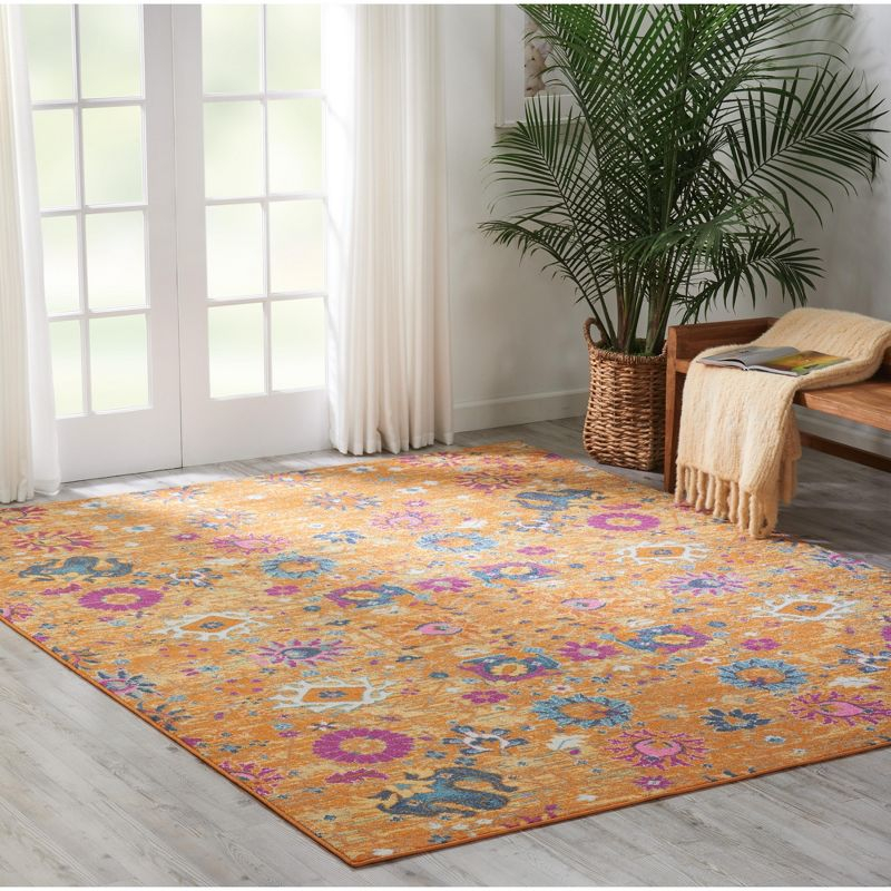 Nourison Passion Bohemian Indoor Rug Sunburst 9' x 12'