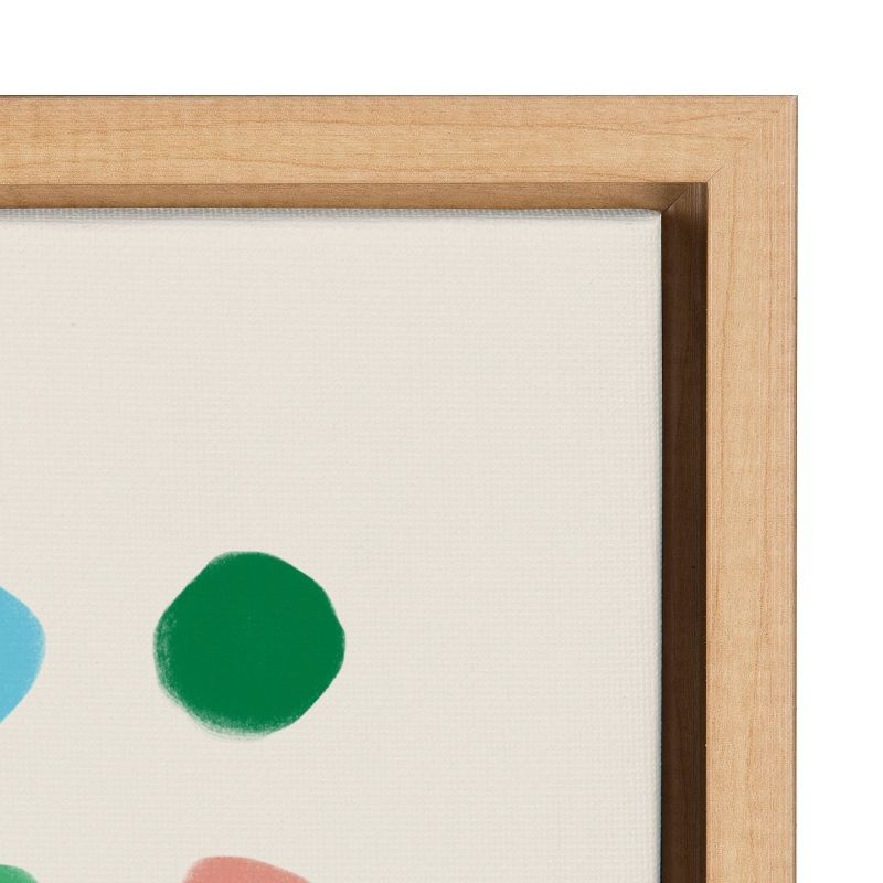 Kate & Laurel All Things Decor (Set of 2) 18"x24" Sylvie Meditation 1 and 2 Framed Canvas Wall Arts by Kelly Knaga Natural