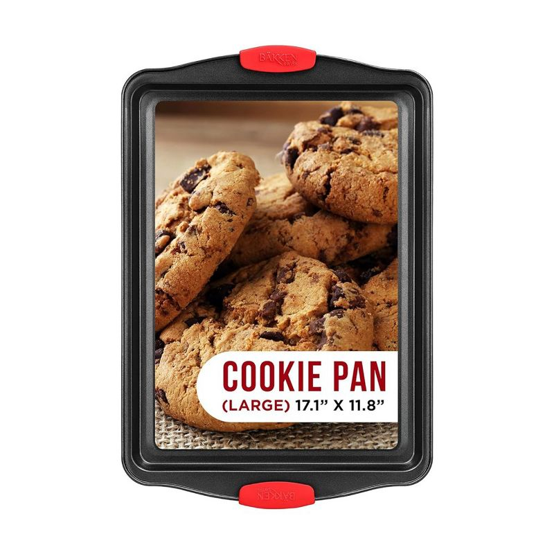 Bakken- Swiss Nonstick Cookie Sheet Pan Carbon Steel Oven Tray - 1 Large