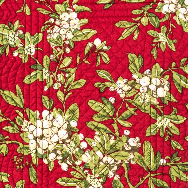C&F Home 14" x 51" Mistletoe Leave Table Runner