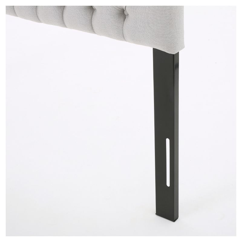 Bierman Upholstered Headboard - Light Gray - Full/Queen - Christopher Knight Home