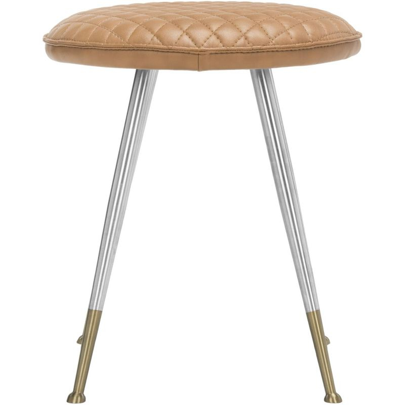 Brinley Stool - FOX1704 - Camel - Safavieh