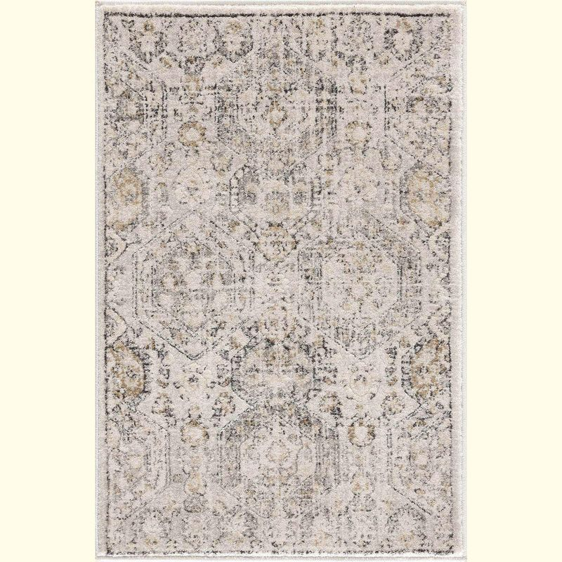 Hauteloom Rectangle Area Rug   Charcoal