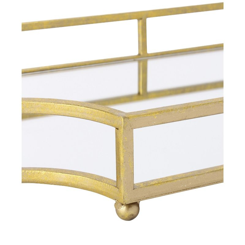 Kate and Laurel Ciel Tray, 12x18, Gold