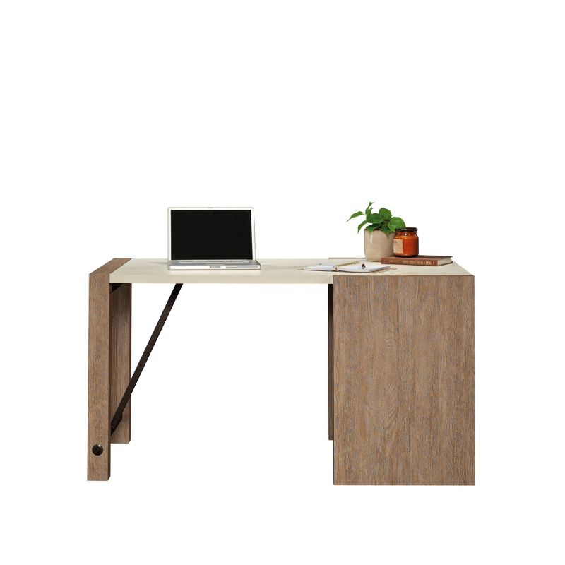 Sauder Dixon City Computer Desk Brushed Oak