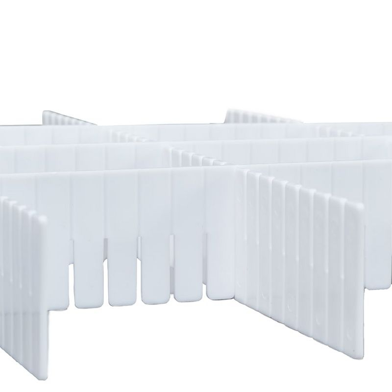 The Lakeside Collection 6-Pc. Adjustable Drawer Dividers Set - Large