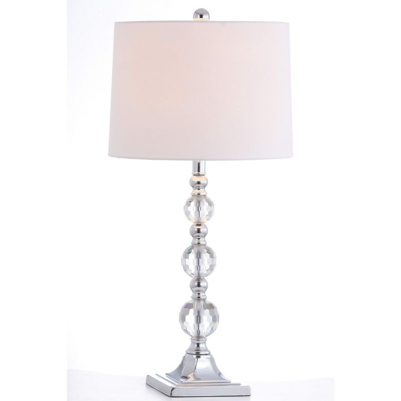 Maeve Crystal Ball Lamp (Set of 2) - Clear/White - Safavieh.