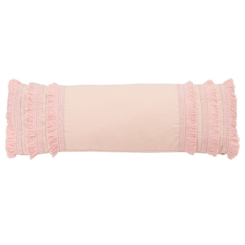 Grema Pillow - Pink - 12"X36" - Safavieh
