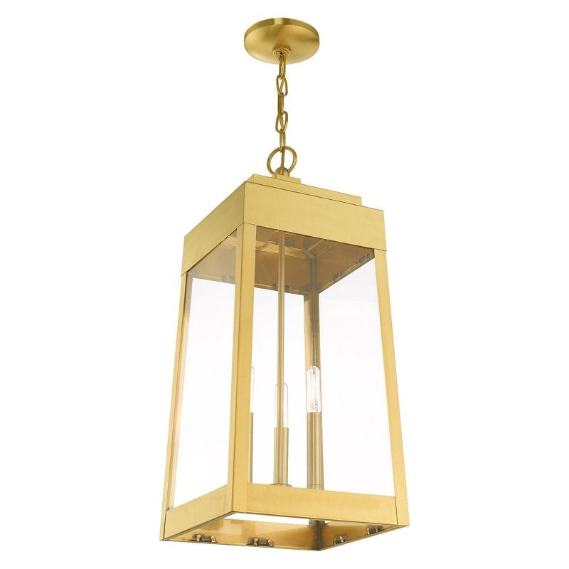 Livex Lighting Oslo 3 - Light Pendant in  Satin Brass