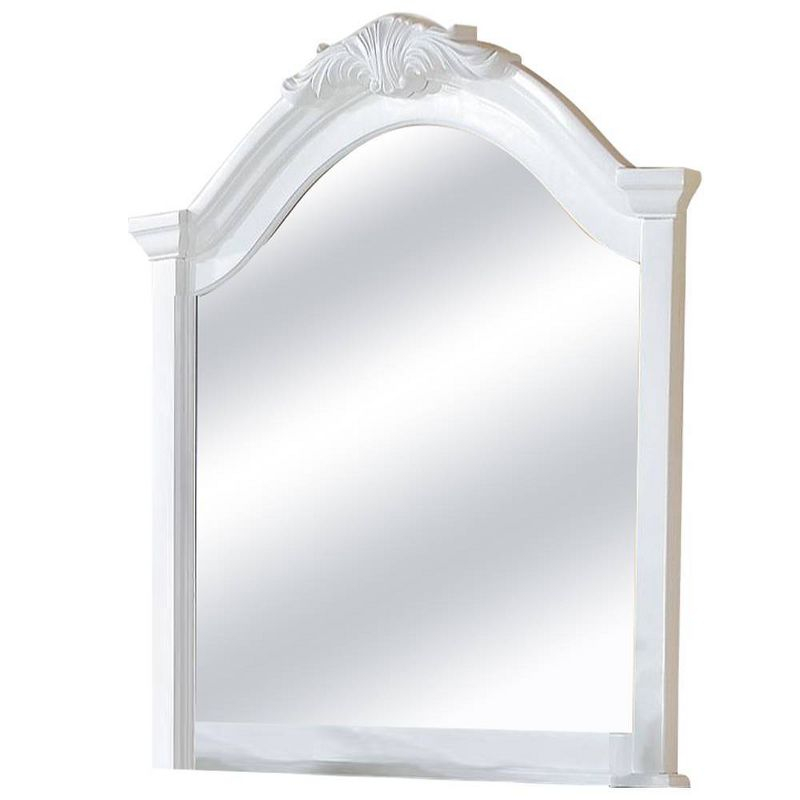 Acme Furniture Estrella Dresser Mirror White Finish