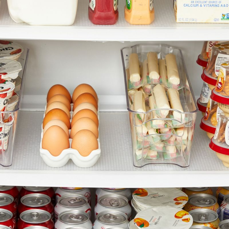 Stockroom Plus Non-Adhesive Clear Plastic Shelf Liner for Kitchen, Fridge, Pantry, Drawers (12 In x 20 Ft)