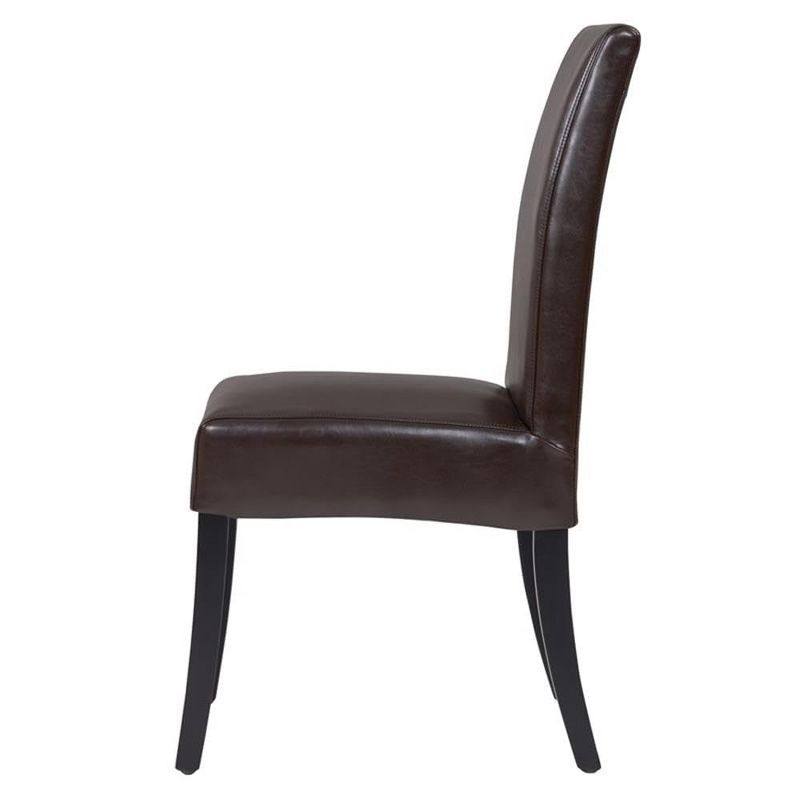 New Pacific Direct Valencia Bicast Leather Chair,Set of 2