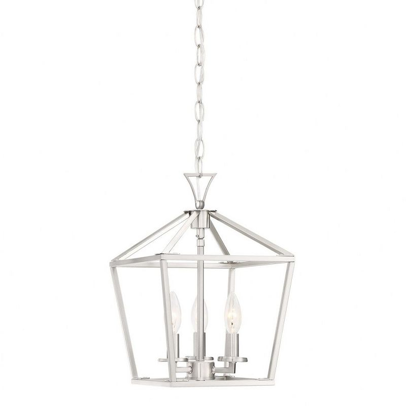 Savoy House Townsend 3 - Light Chandelier in  Satin Nickel
