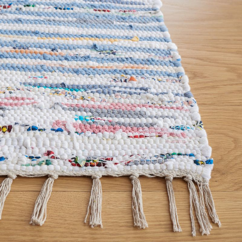 Montauk MTK625 Hand Woven Indoor Area Rug - Blue/Ivory - 8'x10' - Safavieh