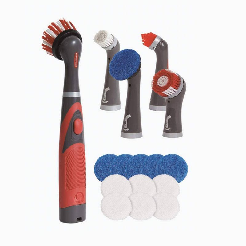 Rubbermaid Power Scrubber - 18pc